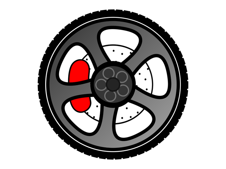 Car brake disc and pad inspection by a mobile mechanic