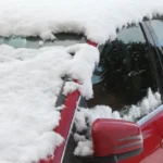 Car battery struggling in cold frost