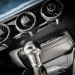 Car dashboard air vents with weak airflow from a failing blower motor