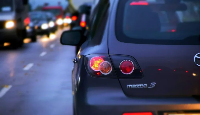 Illustration for: Why Does My Car Overheat in Slow-Moving Traffic?