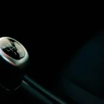 Foot on clutch pedal biting point