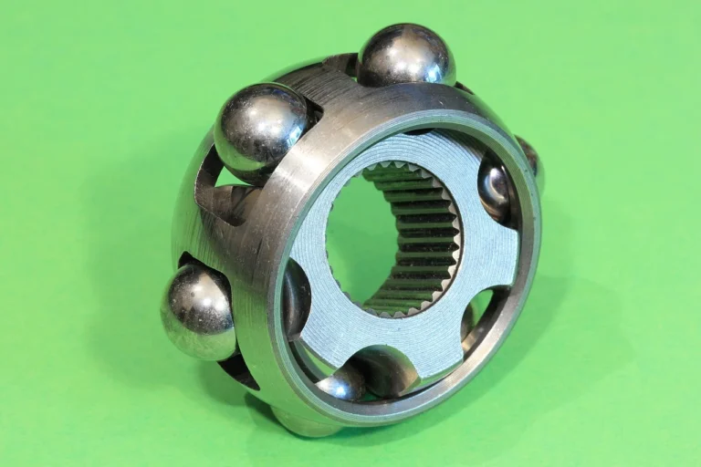 CV joint replacement on a car