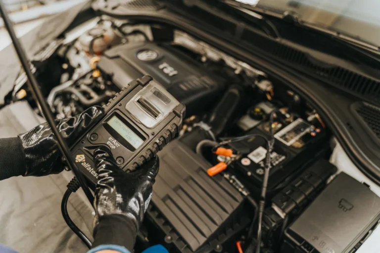 Electric vehicle MOT test
