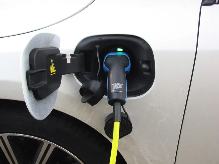 Electric and hybrid cars lined up for comparison