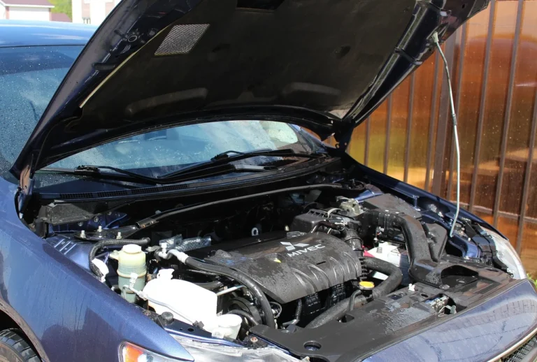 DC-DC converter electrical component in an EV engine bay