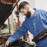 Mobile mechanic collecting a customer car for MOT testing in West Yorkshire