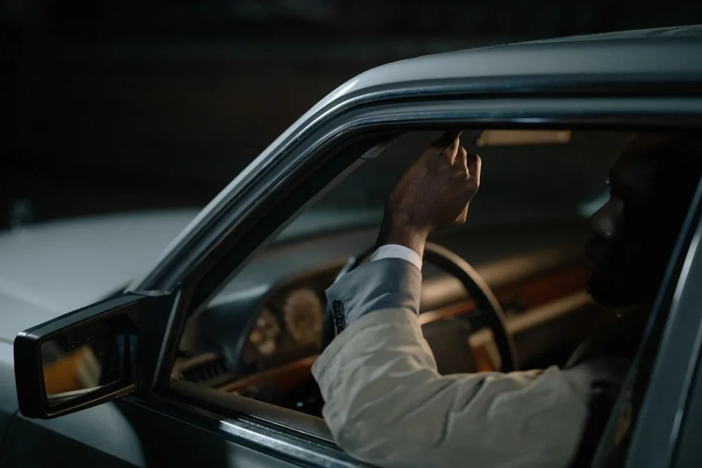 New driver holding first car keys