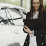 Vehicle paperwork check before an end-of-life car handover