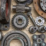 Close-up of transmission gears and mechanical components — SSK Mechanics guide to automatic gearbox jerking between gears
